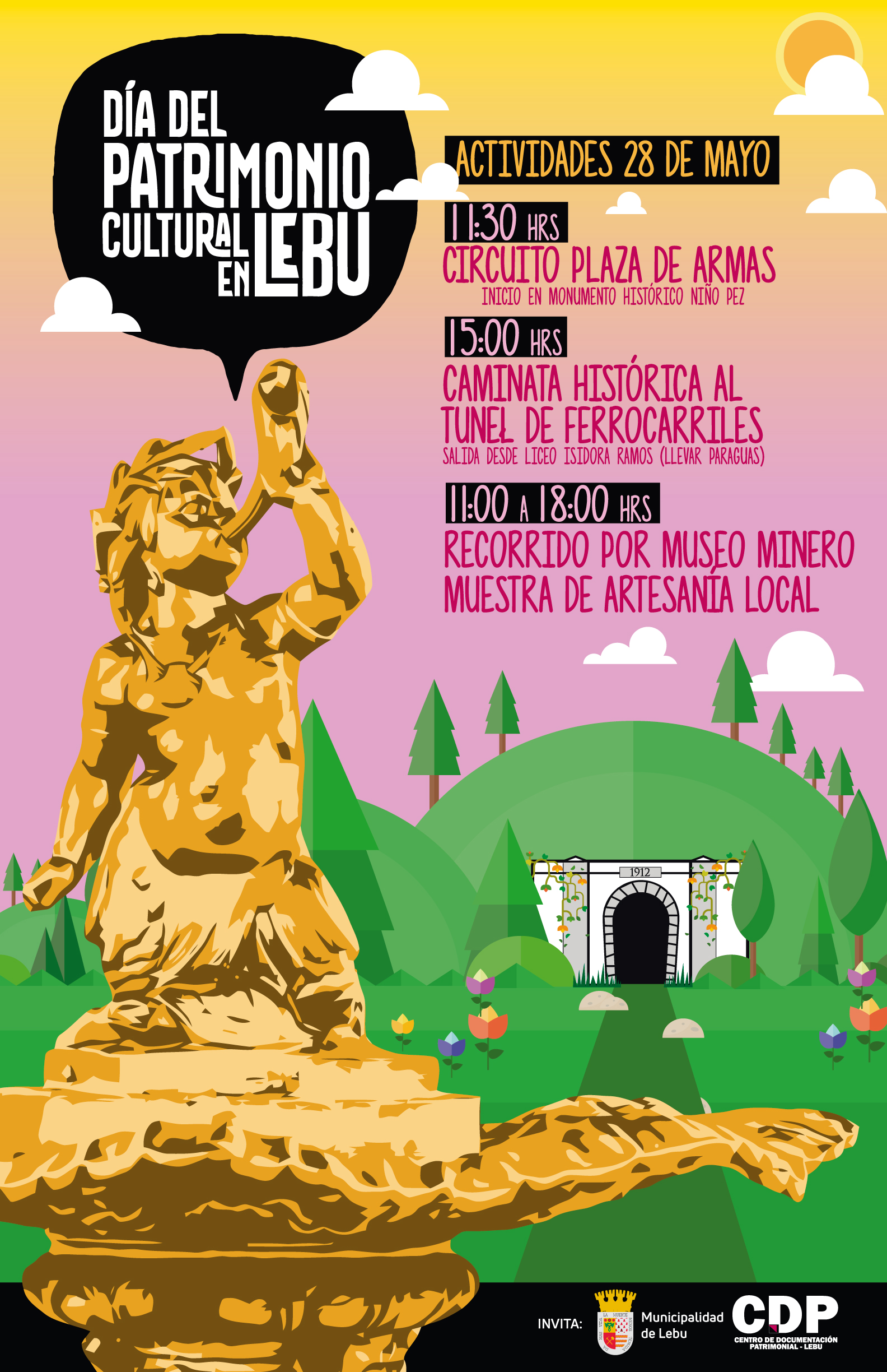 Lebu se prepara para celebrar el día del patrimonio.