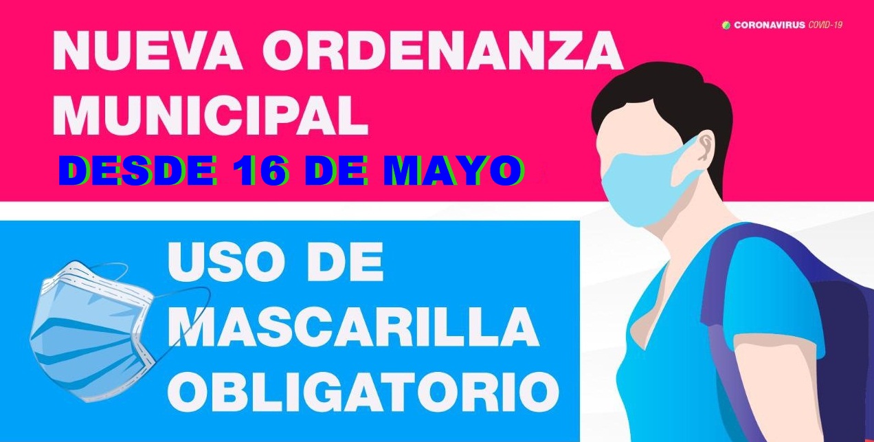 EN CURANILAHUE LA MASCARILLA EN ESPACIOS PÚBLICOS YA ES OBLIGATORIA