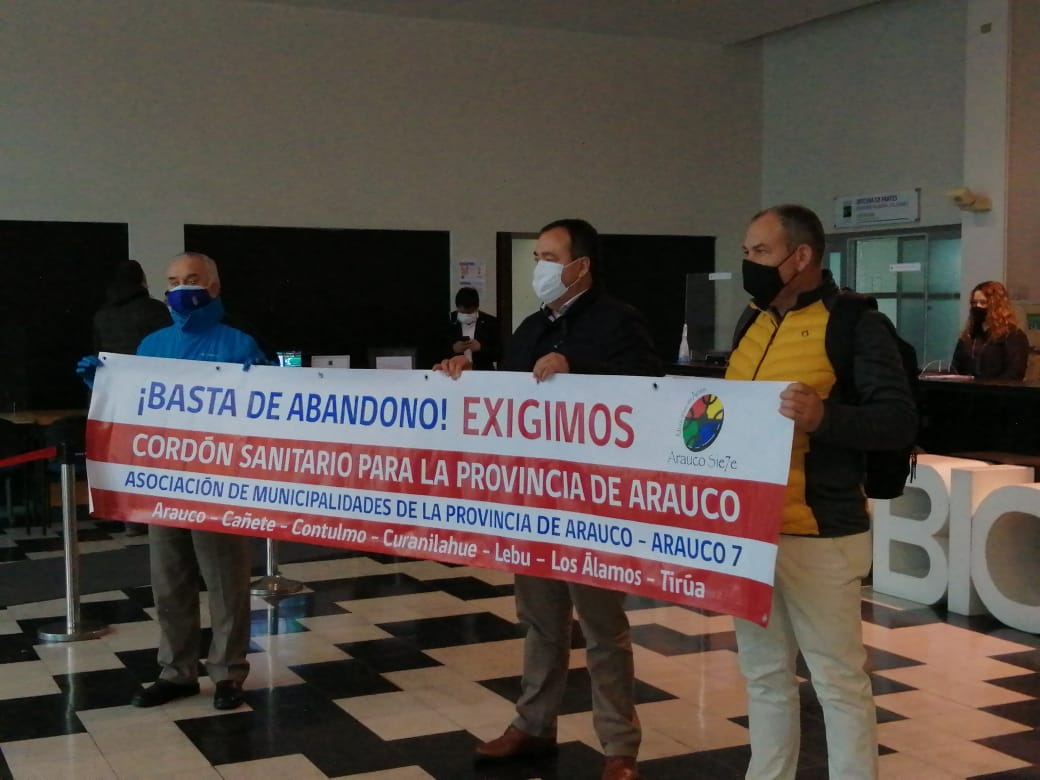 Los 7 Alcalde de la Provincia Acusan Abandono por parte del Gobierno.