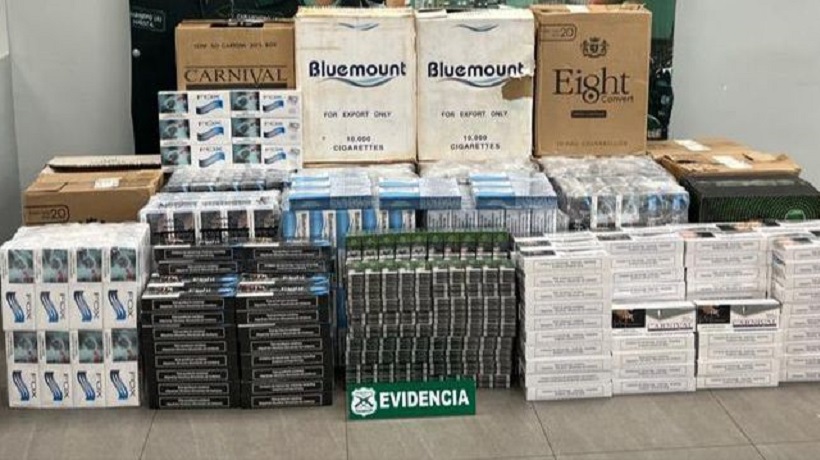 ARAUCO: Almacenero es detenido por vender cigarros de contrabando