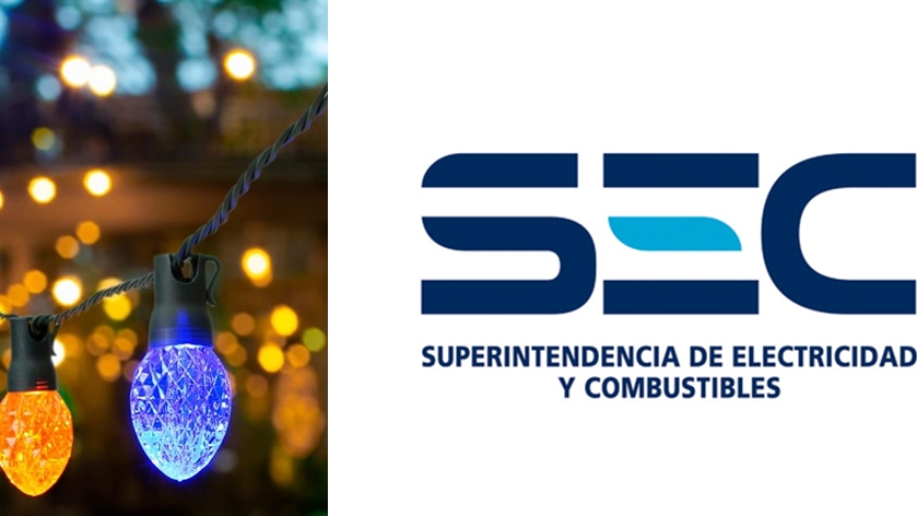 Intensa fiscalización al comercio por luces navideñas