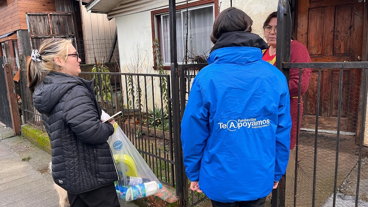 Fundación Te Apoyamos activa ayudas para los afectados por las lluvias en la Provincia de Arauco.