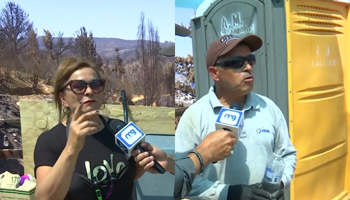 CURANILAHUE: Gesto solidario de matrimonio que viajaron a Lirquén para ayudar a damnificados.