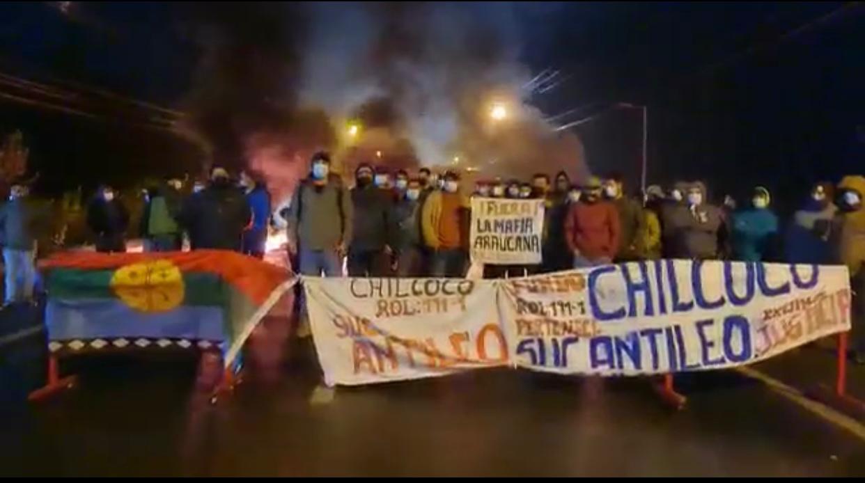 Cortan con barricadas el ingreso a Arauco
