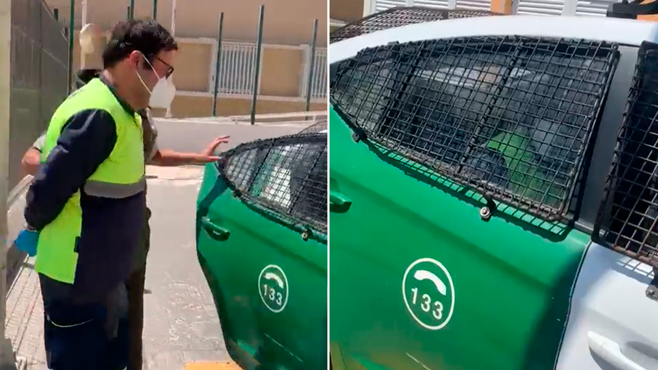 Antofagasta: Detienen a chofer de ambulancia por estacionarse mal en medio de emergencia