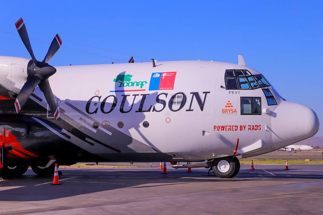 Chile refuerza estrategia contra incendios con una flota de 77 aeronaves